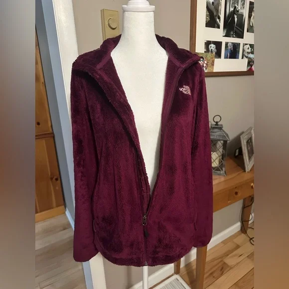 Women's North Face Jacket - Purple/Maroon - Picture 7 of 7